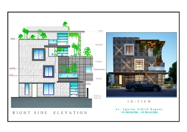 Residential Civil and Interior Project Indore MP