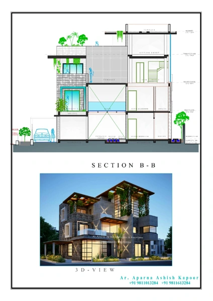 Residential Civil and Interior Project Indore MP